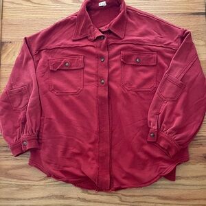 POL brand long sleeve shirt, size large. Rust color